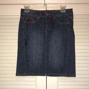 Ladies jean skirt